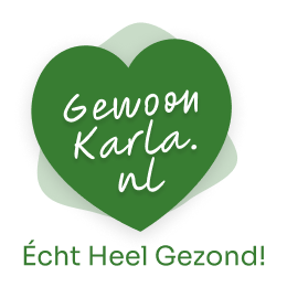 Het logo van gewoonkarla.nl