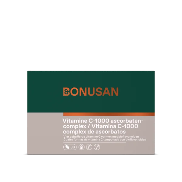 Bonusan Vitamine C-1000 ascorbatencomplex 30 gecoate tabletten