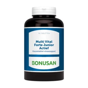 Multi Vital Forte Junior Actief grootverpakking 90 kauwtabletten