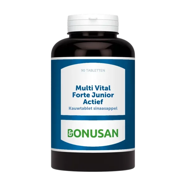 Multi Vital Forte Junior Actief grootverpakking 90 kauwtabletten