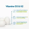 Bonusan Vitamine D3 & K2 60 softgels - Afbeelding 2
