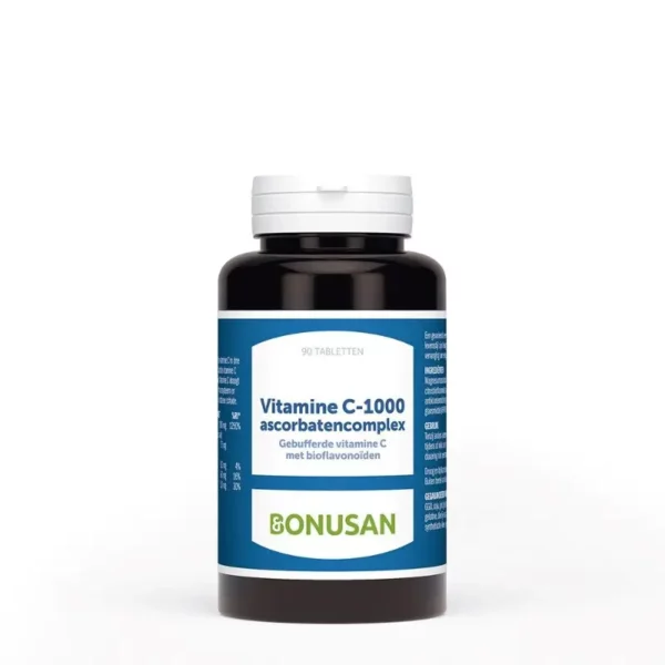 Bonusan Vitamine C-1000 ascorbatencomplex 90 gecoate tabletten
