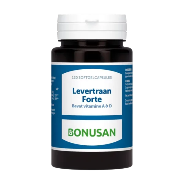 Bonusan Levertraan Forte grootverpakking 120 softgels