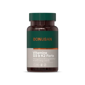 Bonusan Vitamine D3 & K2 120 softgels
