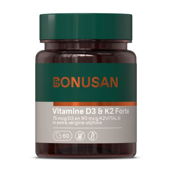 Bonusan Vitamine D3 & K2 60 softgels