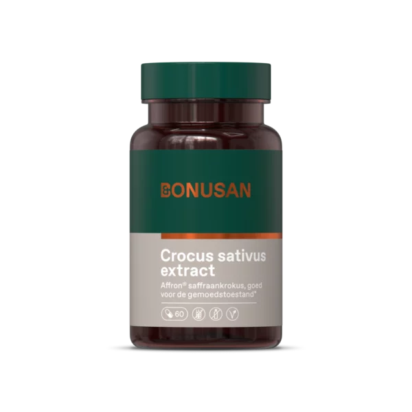 Bonusan Crocus sativus extract 60 capsules