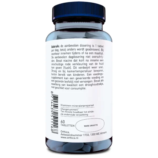 Orthica Hair, Skin & Nail Kare 60 Tabletten - Afbeelding 2