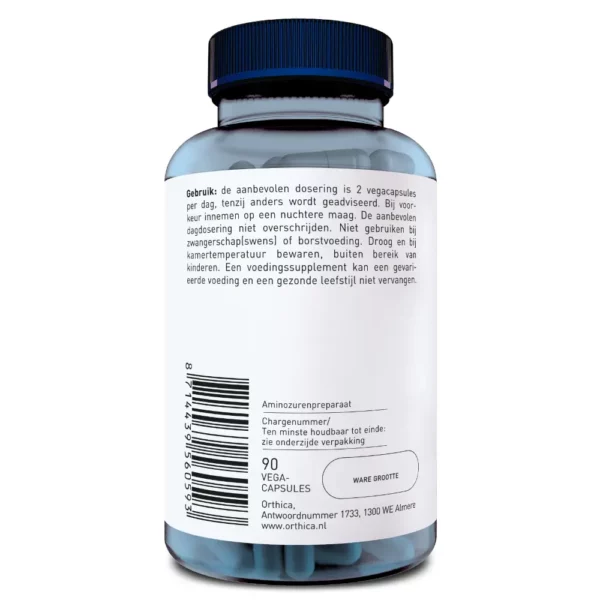 Orthica L-Lysine-500 90 Capsules - Afbeelding 4