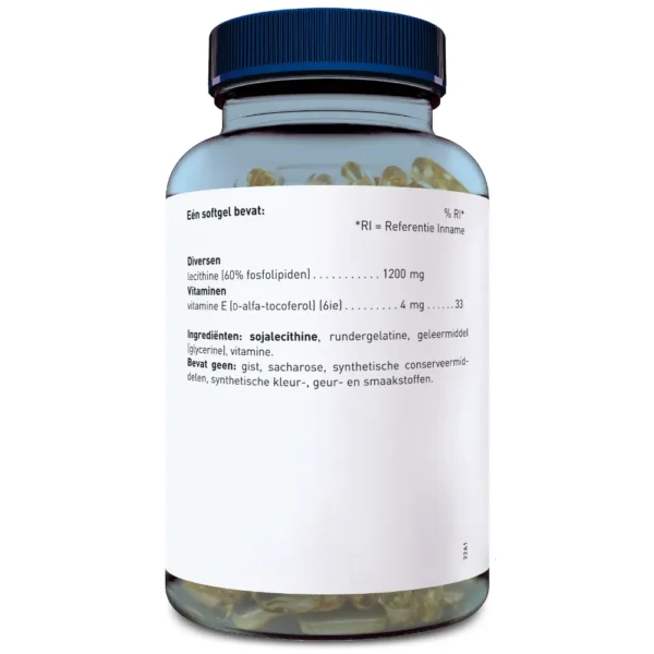 Orthica Lecithine-1200 mg 90 Softgels - Afbeelding 3