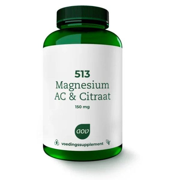 AOV 513 Magnesium AC & Citraat 150 mg 180 Tabletten