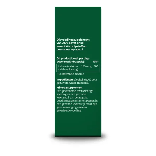 AOV 580 Jodium Nascent 15 ml druppels - Afbeelding 4