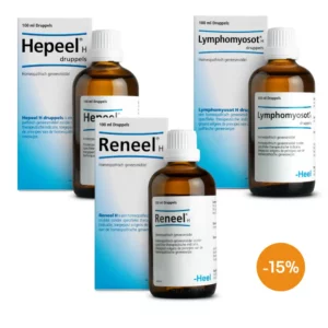 Trias Kuur: Hepeel, Reneel, Lymphomyosot 3 x 100 ml druppels